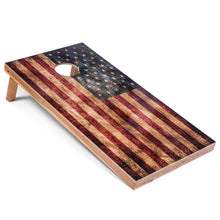 Load image into Gallery viewer, American Flag cornhole set