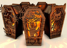 Load image into Gallery viewer, DIY spooky lantern kit