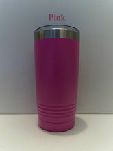 Load image into Gallery viewer, CUSTOM engraved 20oz tumbler