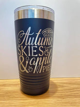 Load image into Gallery viewer, Autumn Skies 20oz tumbler