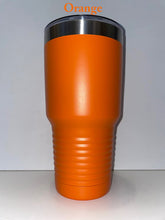 Load image into Gallery viewer, beach is my happy place 30oz tumbler