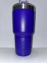 Load image into Gallery viewer, beach is my happy place 30oz tumbler