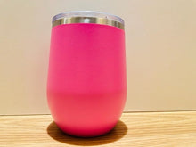 Load image into Gallery viewer, Flannels and Bonfires stemless wine tumbler