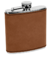 Load image into Gallery viewer, CUSTOM leatherette wrapped flask