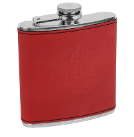 Load image into Gallery viewer, CUSTOM leatherette wrapped flask