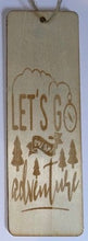 Load image into Gallery viewer, Wooden "adventure" Bookmarks