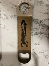 Load image into Gallery viewer, Engraved Leatherette Bottle Opener