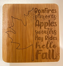 Load image into Gallery viewer, Autumn coaster set