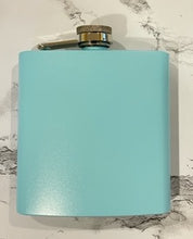 Load image into Gallery viewer, cowboy skeleton 6oz Flask