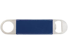 Load image into Gallery viewer, Engraved Leatherette Bottle Opener