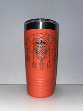 Load image into Gallery viewer, Owl dreamcatcher 20oz tumbler
