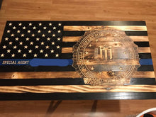 Load image into Gallery viewer, Custom 3' Wooden Flag