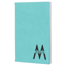 Load image into Gallery viewer, Leatherette monogram Journal