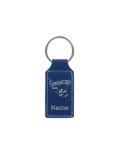 Load image into Gallery viewer, KC Robotics Leatherette Keychain Rectangle

