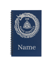 Load image into Gallery viewer, KC Robotics Spiral Notebook
