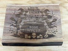 Load image into Gallery viewer, Spooky Black Walnut Charcuterie board

