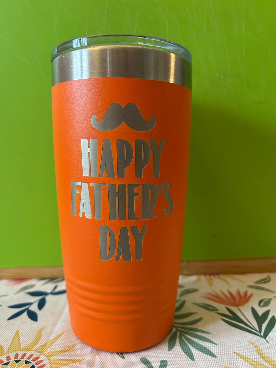 Fathers day mustache 20oz