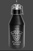Load image into Gallery viewer, Black Stainless Steel Growlers
