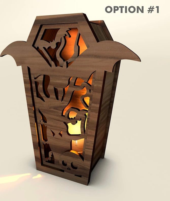 DIY spooky lantern kit