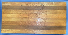 Load image into Gallery viewer, Mahogany Carved Flag
