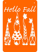 Load image into Gallery viewer, Fall Metal Garden Flag
