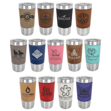 Load image into Gallery viewer, Leatherette Grip Tumbler
