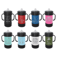 Load image into Gallery viewer, CUSTOM Engraved Sippy Cup
