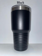 Load image into Gallery viewer, beach is my happy place 30oz tumbler

