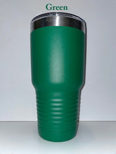 Load image into Gallery viewer, beach is my happy place 30oz tumbler
