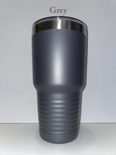 Load image into Gallery viewer, beach is my happy place 30oz tumbler
