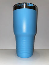 Load image into Gallery viewer, beach is my happy place 30oz tumbler
