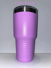 Load image into Gallery viewer, beach is my happy place 30oz tumbler
