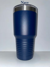 Load image into Gallery viewer, beach is my happy place 30oz tumbler
