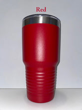 Load image into Gallery viewer, beach is my happy place 30oz tumbler

