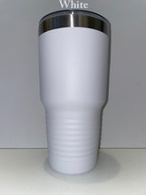 Load image into Gallery viewer, beach is my happy place 30oz tumbler
