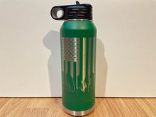 Load image into Gallery viewer, Outdoor Flag Design Water Bottle
