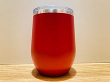 Load image into Gallery viewer, Flannels and Bonfires stemless wine tumbler
