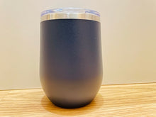 Load image into Gallery viewer, Flannels and Bonfires stemless wine tumbler

