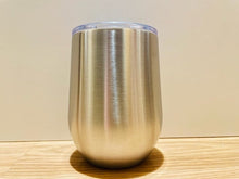 Load image into Gallery viewer, Flannels and Bonfires stemless wine tumbler
