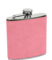 Load image into Gallery viewer, CUSTOM leatherette wrapped flask
