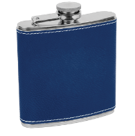 Load image into Gallery viewer, CUSTOM leatherette wrapped flask
