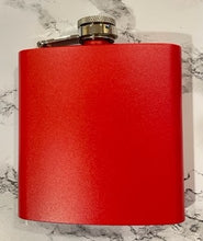 Load image into Gallery viewer, cowboy skeleton 6oz Flask
