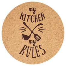 Load image into Gallery viewer, FUNDRASIER cork trivet
