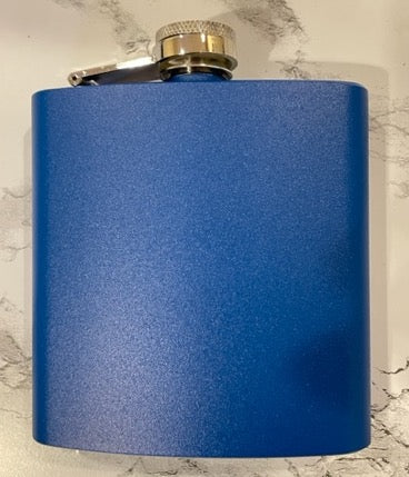 cowboy skeleton 6oz Flask