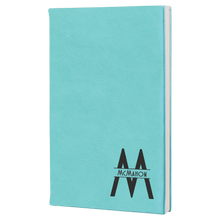 Load image into Gallery viewer, Leatherette monogram Journal
